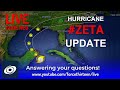 Hurricane Zeta and Typhoon Molave Live Update