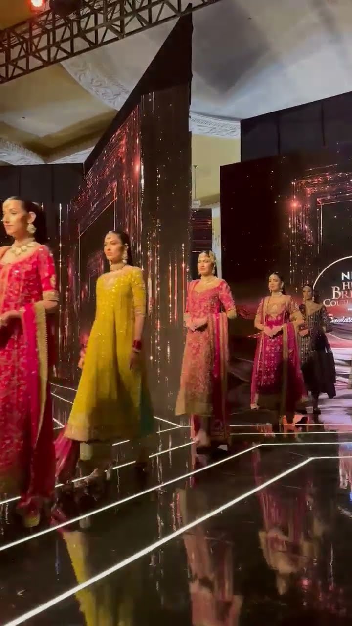 Ramp Walk At 2nd Day of 22nd NEO HUM Bridal Couture Week #NHBCW24 #NHBCW #NEO