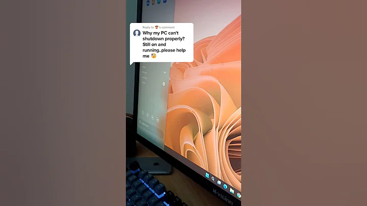 Fix PC won't shutdown properly #pctips #pctech #shutdown #windows11