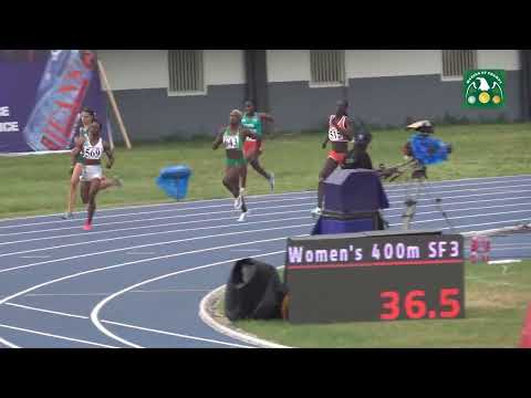 NJOBVU Rhoda Wins Women S 400m Semis 3 At The All African Games Accra 2024 