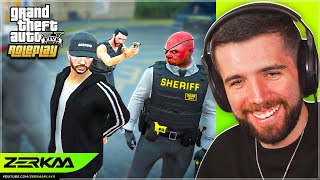 Mandem vs The Police In GTA 5 RP!