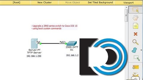 Run IOS15 on a 2960 series switch in Packet Tracer 6.1