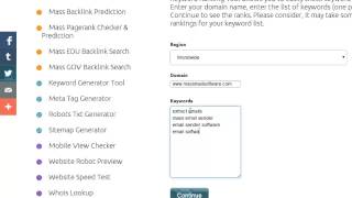 SEO CLEO - Free Keyword Ranking Tool - Check Website positions