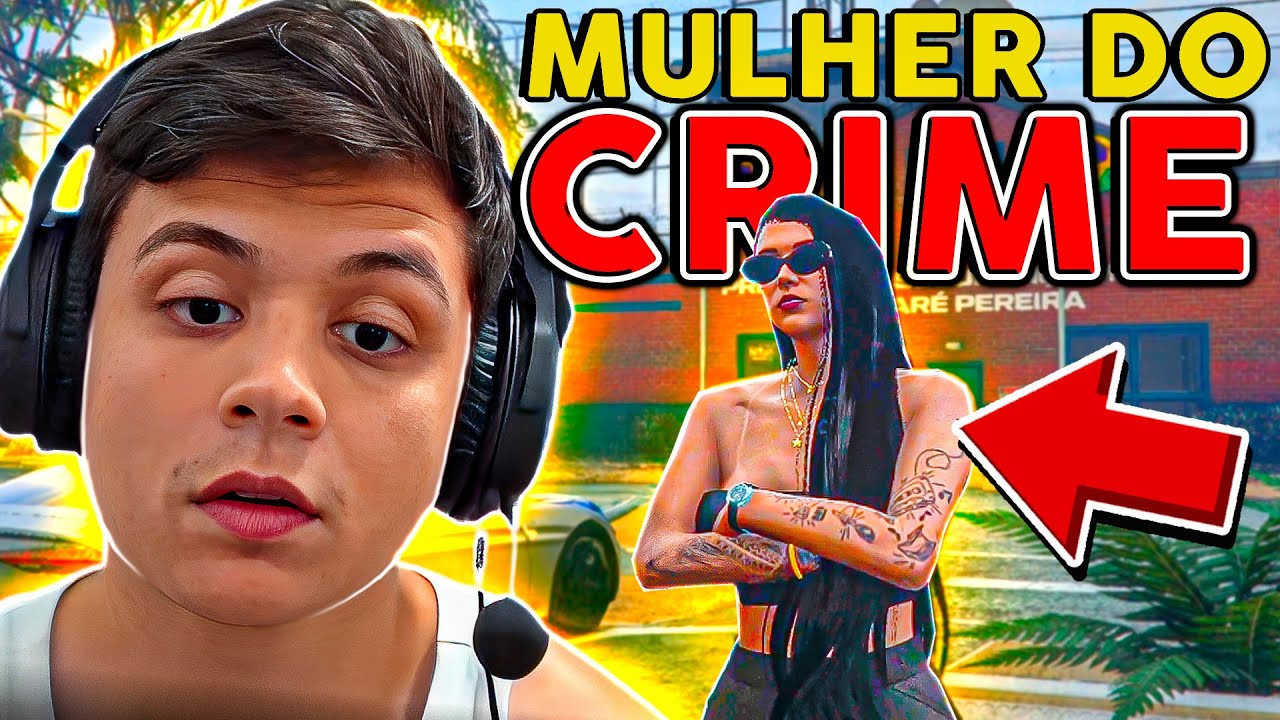 RECEBI MISSÃO DA CRlMINOSA 😱 GTA RP (Paulinho o LOKO)