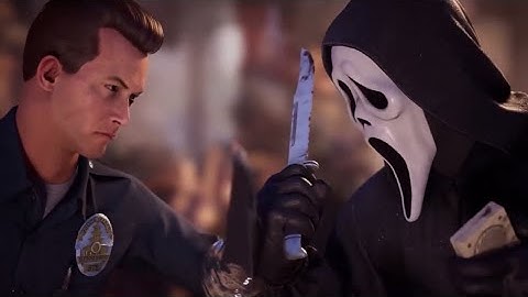 MK1 - NEW T-1000 vs Ghostface Intro Dialogue