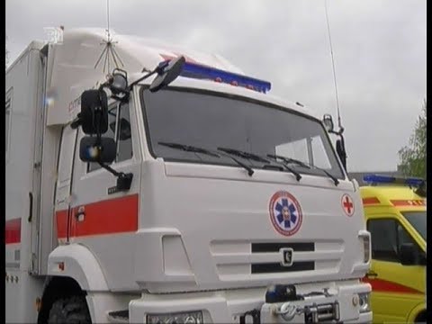 В центр медицины катастроф поступил КамАЗ, который полностью заменяет больничный комплекс