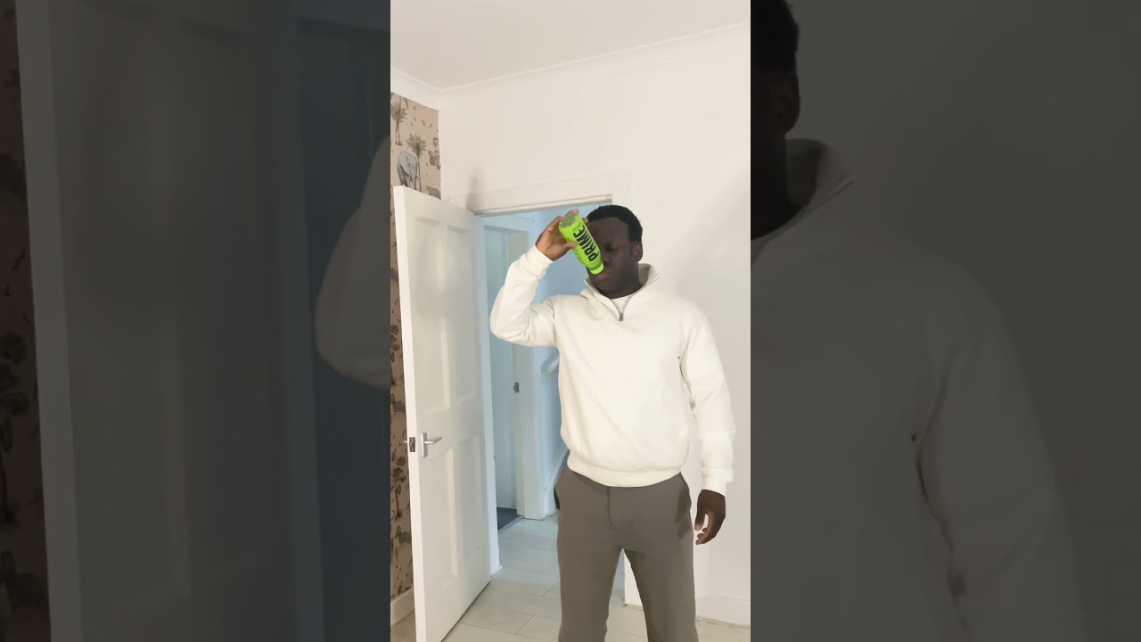 Me drinking water cause I’m thirsty