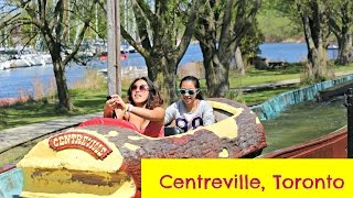 Family day trip to centre island off downtown toronto.