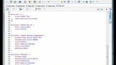PHP Forum // Main Forum Layout