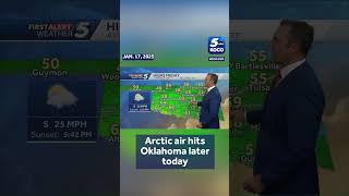 FORECAST: Arctic blast hits Oklahoma late Friday