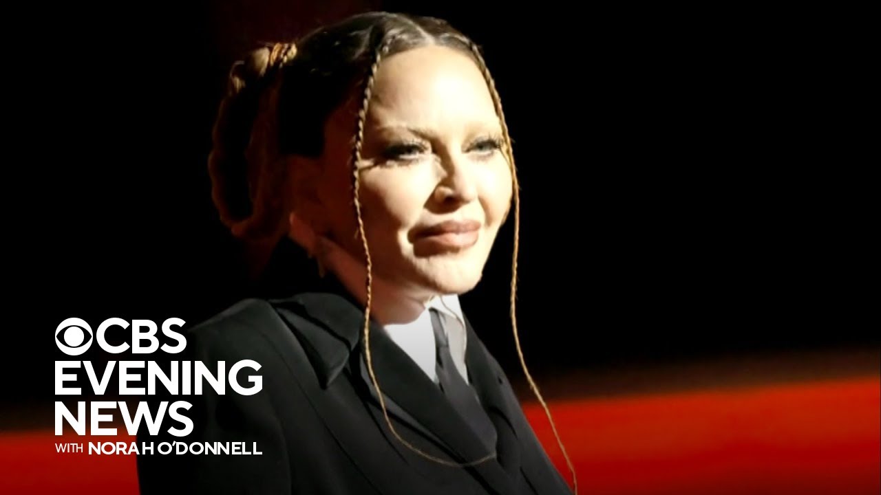 Madonna says she's "on the road to recovery"