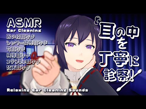 【ASMR】しっかり汚れが落ちる丁寧な耳かきでゆっくり安眠🌙 /Relaxing Ear Cleaning Sounds#544【睡眠導入/村瀬巴/長時間】