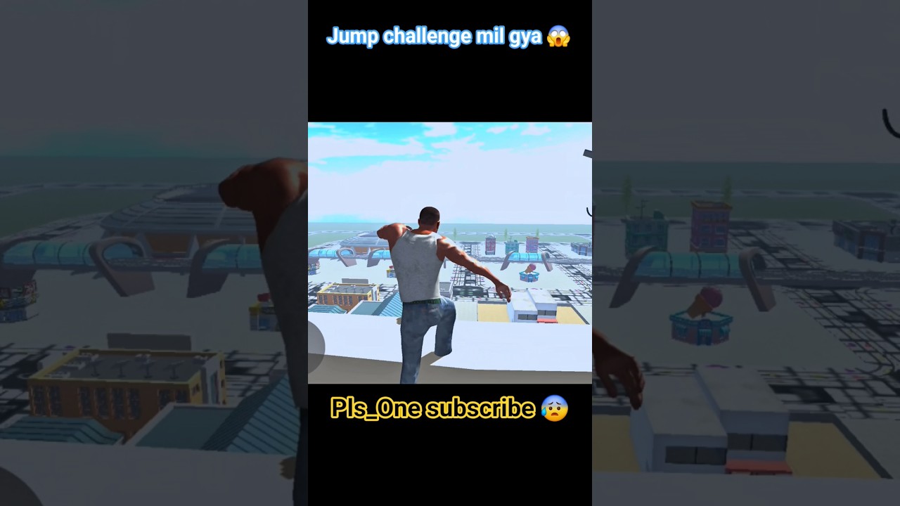 Jump challenge mil gya 😱 Indian bike 3d game 