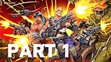 CONTRA OPERATION GALUGA Walkthrough Gameplay Part 1 - No Commentary PS5 [4K 60FPS]