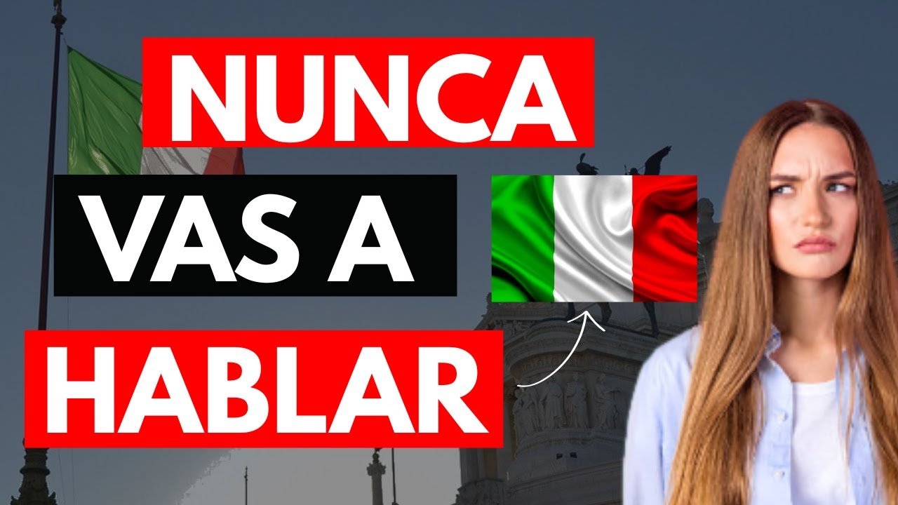 Errores que te Impiden Hablar Italiano (aunque estudies)✖️