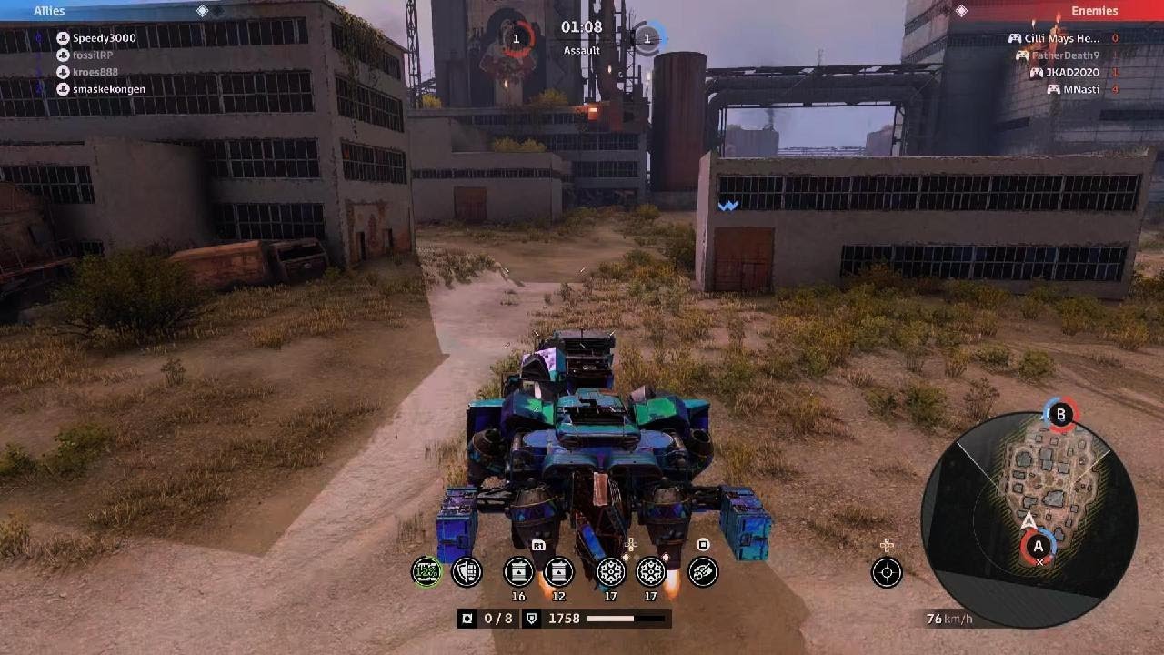 Crossout Clan War - JCO vs WKT