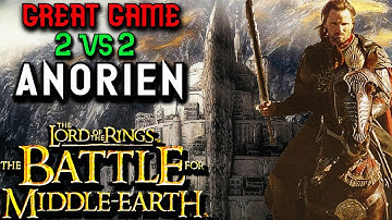 INSANE GAME! | 2 VS 2 Anorien | BFME1 Patch 1.06 Commentary