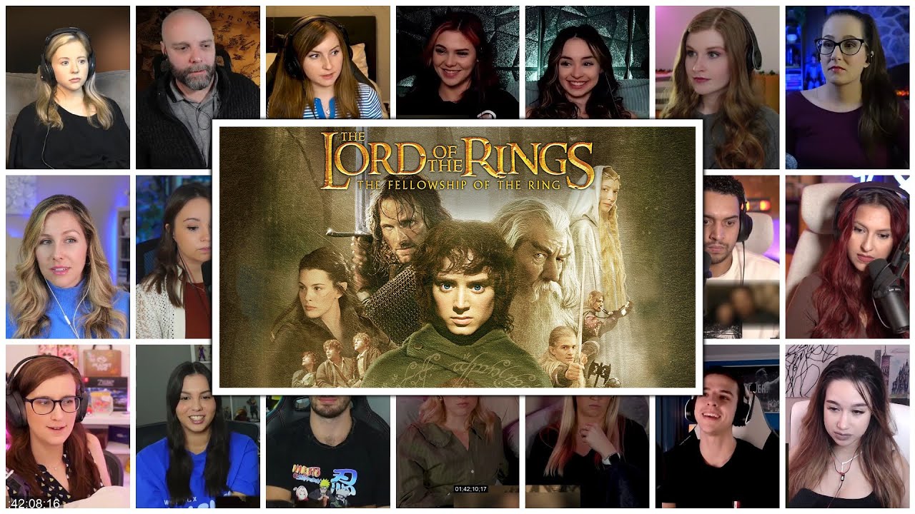 The Lord of the Rings: The Fellowship of the Ring (2001) Reaction Mashup