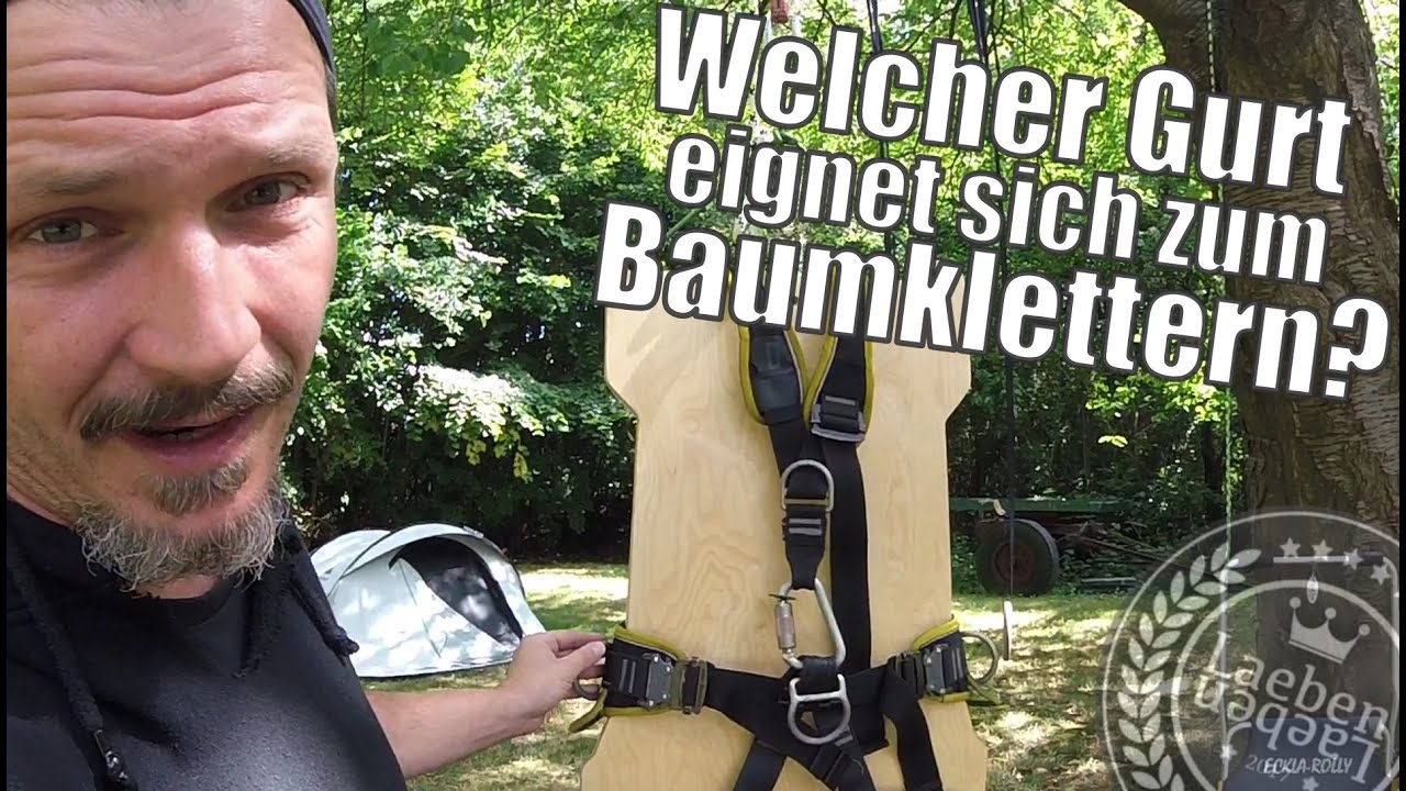 Klettergurte / Welcher Gurt eignet sich zum Baumklettern? / Kletterserie 11
