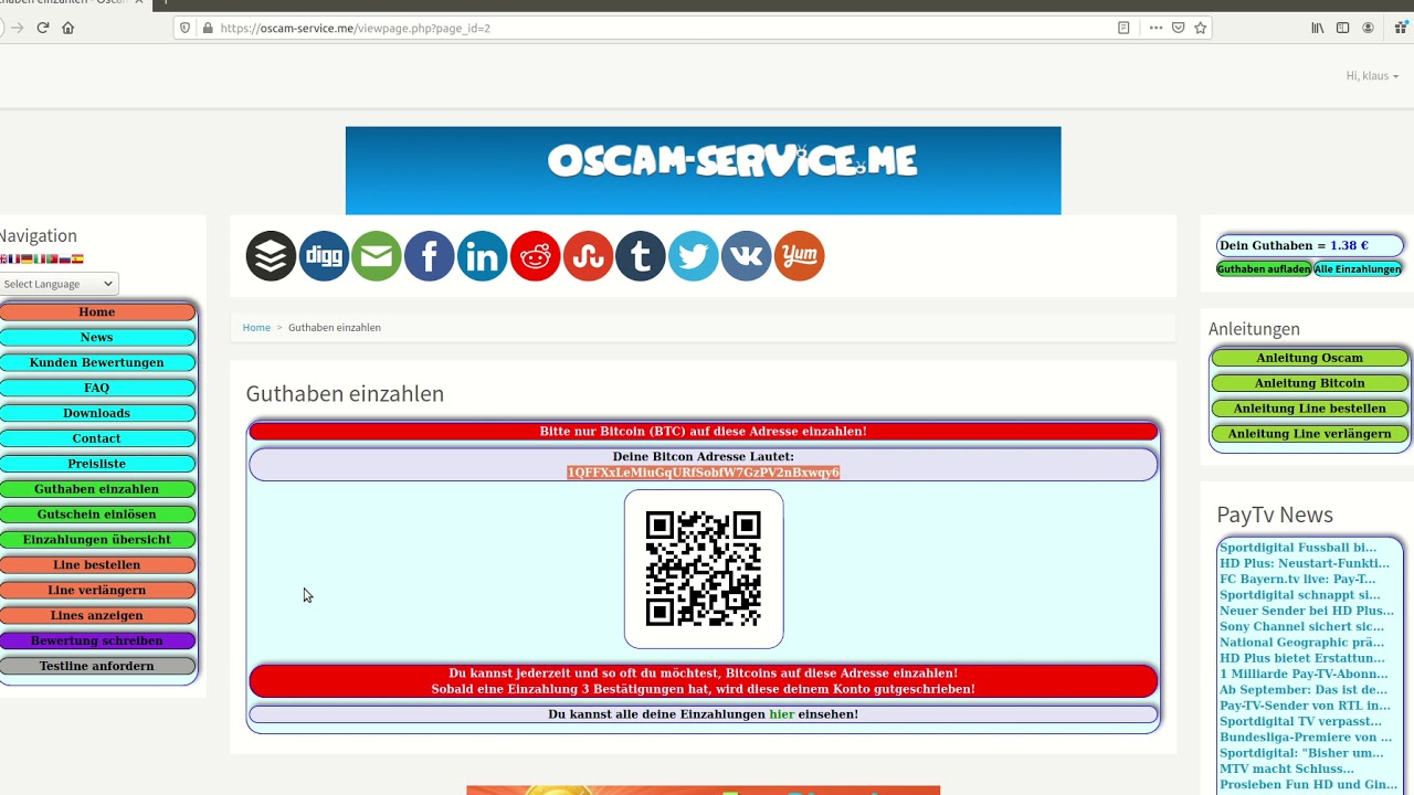 How to buy a cline for Cccam from 