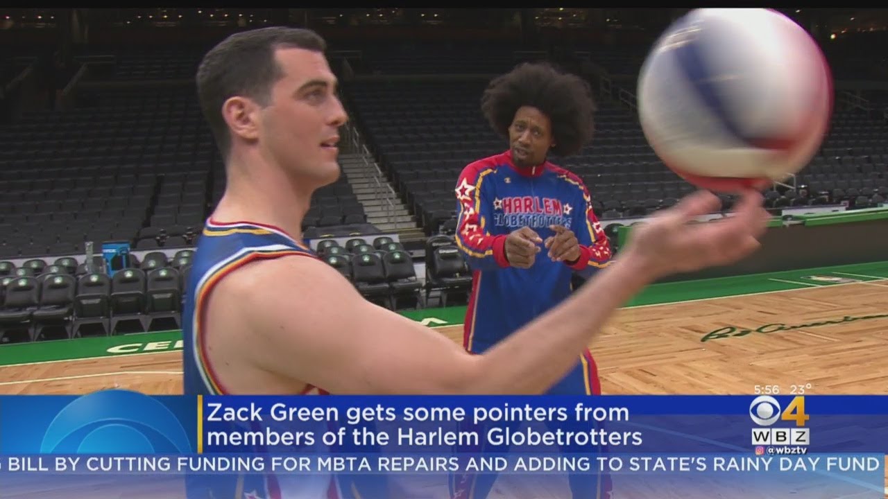 WBZTV Meteorologist Zack Green Shows Off Skills With Harlem