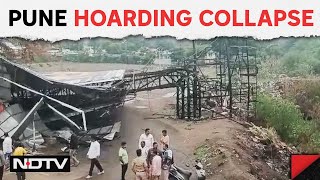 Pune Accident | Days After Mumbai Tragedy, Billboard Collapses Outside Pune Wedding Hall