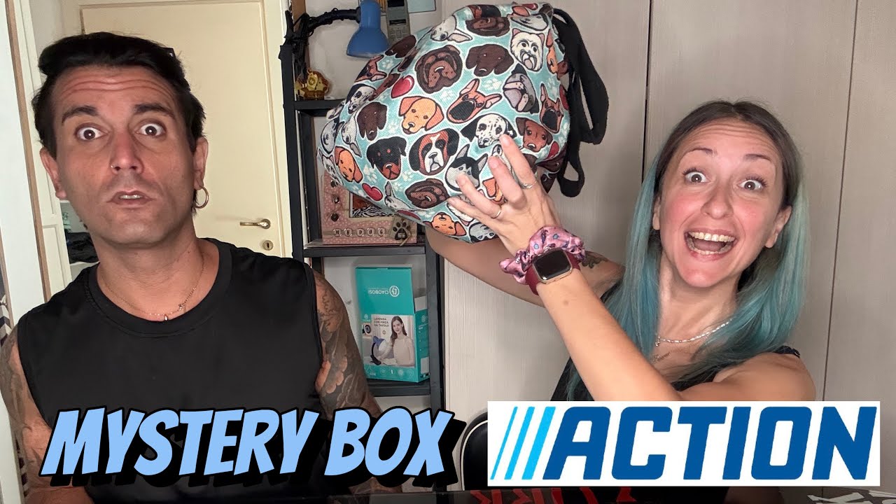 APRO la box SORPRESA di ACTION fatta da mio MARITO