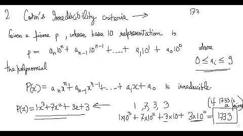 Irreducible Polynomials: Eisenstein, Cohn & Perron