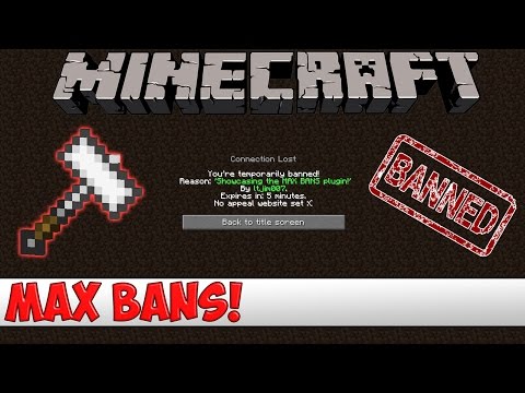Minecraft Plugin Tutorial - Max Bans