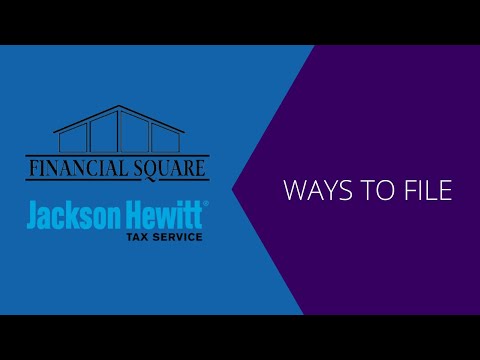 Ways to File - Jackson Hewitt