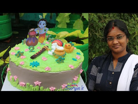 Round up of inspirational Krishna cake themes - Remember Krishna