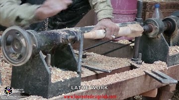 Lathe work (Laureate Design Lab)