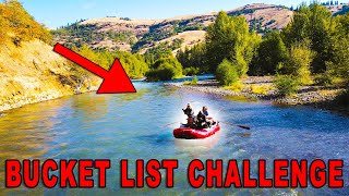 The BUCKET LIST Challenge - One River, 3 Species, In 1 Day!