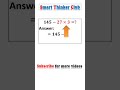 basic arithmetic tricks, 2, #shorts