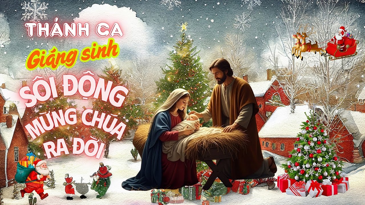 ✨Đêm Nay Chúa Sinh Ra Đời🎄 Top Thánh Ca Mừng Chúa Giáng Sinh | Sôi Động Hân Hoan Rộn Ràng