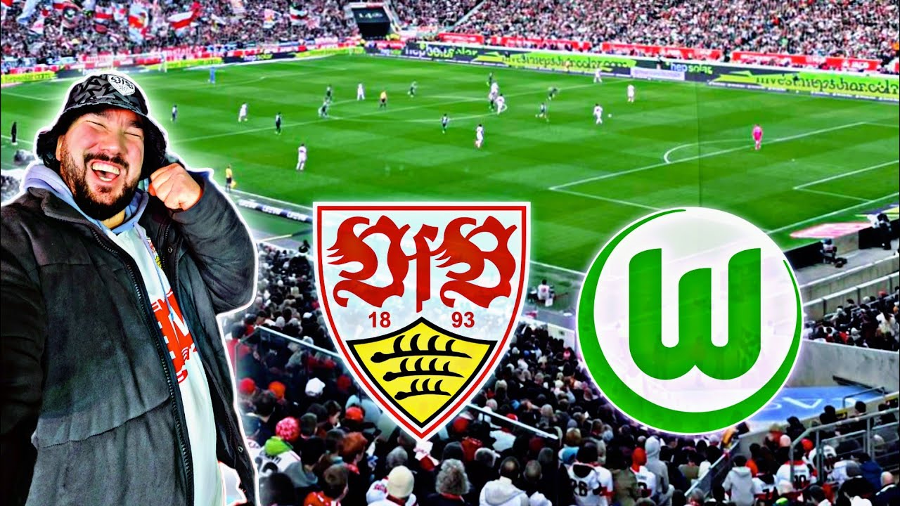 WIR KLATSCHEN DIE WÖLFE! 🔥 VfB Stuttgart vs VfL Wolfsburg | Stadionvlog 🏟⚽️