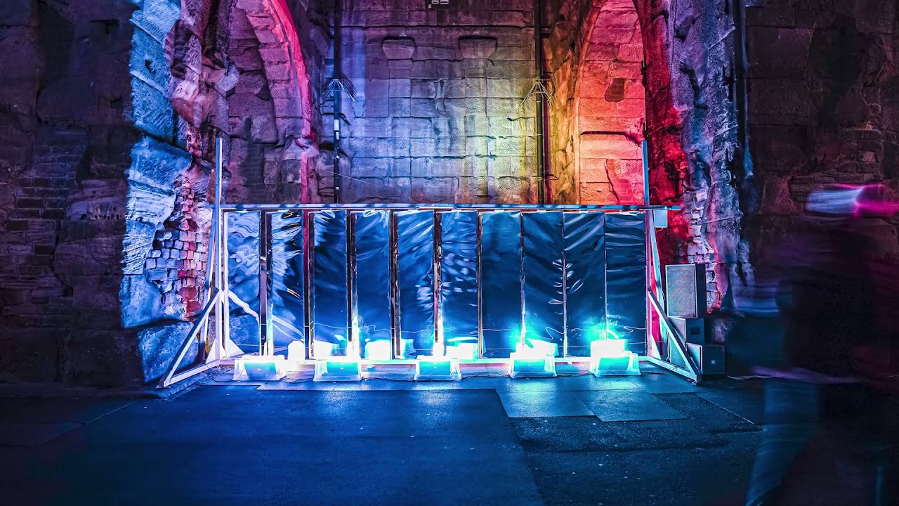 PORTUNITY - interactive installation on Porta Nigra by Students of Hochschule Trier