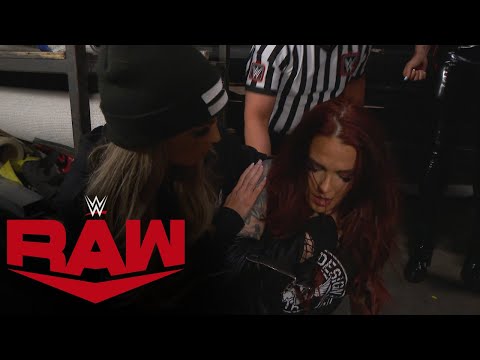 Lita suffers a mysterious backstage attack: Raw Exclusive, April 10, 2023