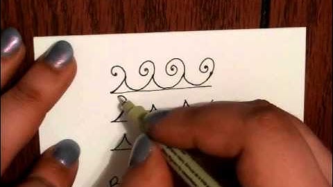 Tangle Tutorial   Birds on a Wire