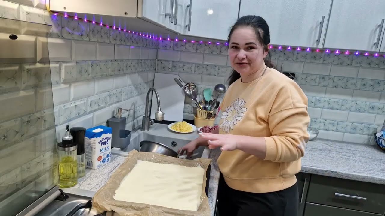 Пицца на жидком тесте,получилась или нет