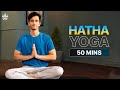 50 Mins Hatha Yoga at Home | Yoga For Beginners | Yoga At Home | Yoga Practice | @cultfitOfficial