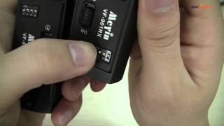 Meyin VF-901 2.4GHz 16-Channel Wireless Flash Trigger for Canon EOS 1000D / 500D   More -dx