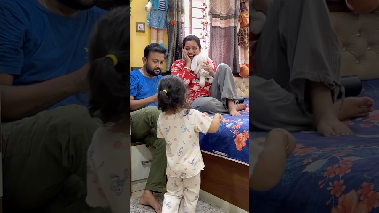 বাবা তোমাকে খুব ভালোবাসি কিন্তু মায়ের থেকে একটু কম🤪