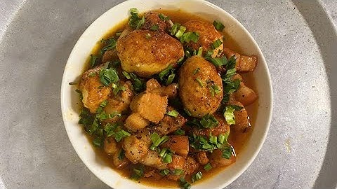 #vlog 1 || Cách làm thịt kho Trứng nước cốt dừa thơm ngon cho gia đình.