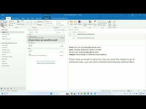 Redirect Email Replies in Outlook thumbnail