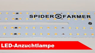 🌷 LED Vollspektrum-Pflanzenlampe Spider Farmer SF-600 🌻 - Unboxing & Vorstellung - Großstadtgärtnern