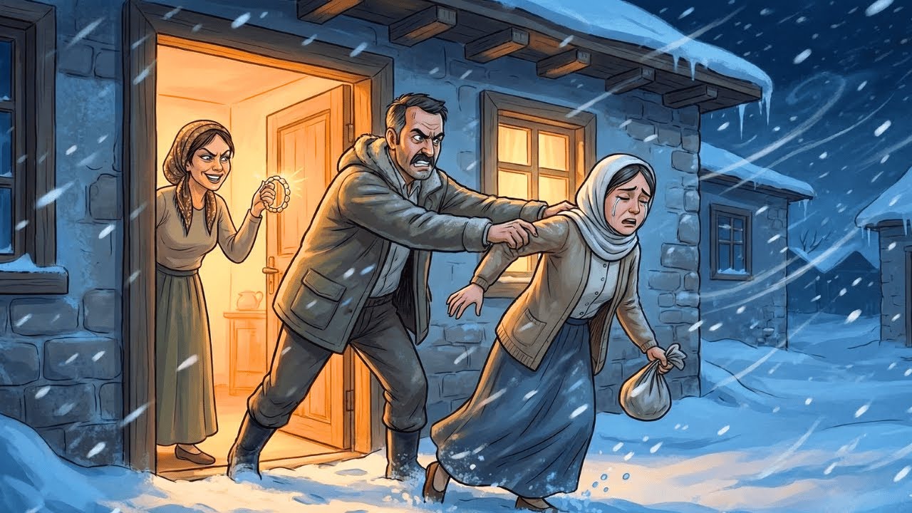 Karda Sokağa Attığı Karısı Yıllar Sonra Karşısında Diz Çöktüğü Kişi Oldu! | İbretlik Manevi Hikaye