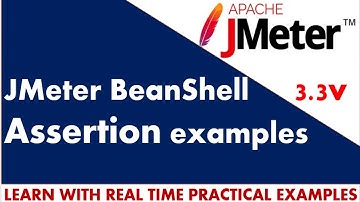 Jmeter Tutorials | Jmeter Beanshell Assertion examples
