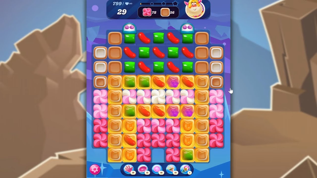 candy  Candy Crush Saga LEVEL 799 NO BOOSTERS (new version)🐟☑️ - YouTube