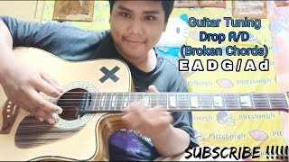 Guitar Tuning - Drop A/d (Broken Chords)